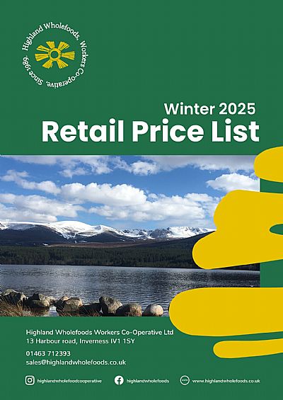 retail pricelist winter 2025