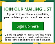 Sign up to our mailing list